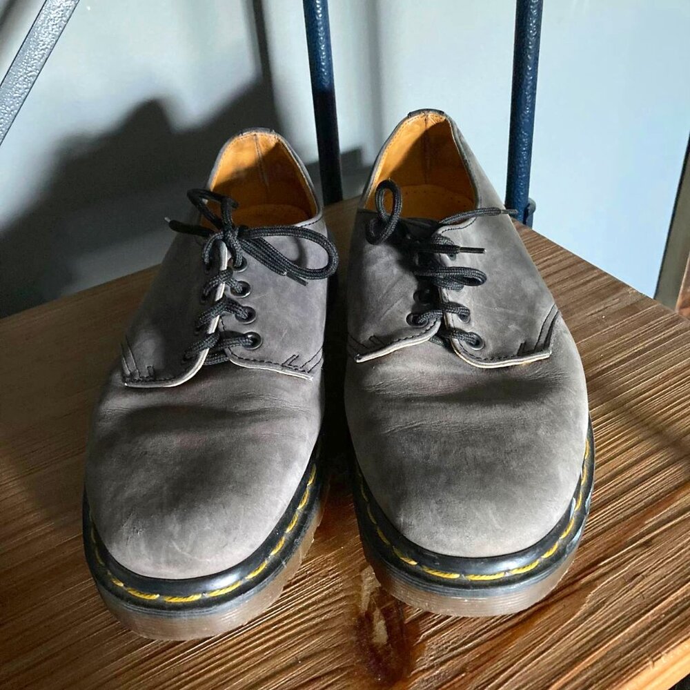 RARE Vintage 1990s Blue Suade Dr. Martens Doc Martens